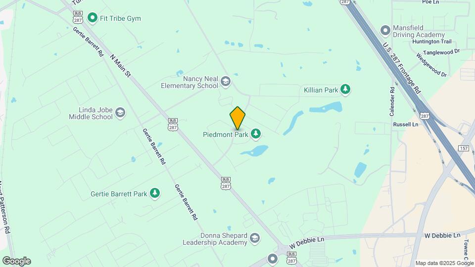 1335 Piedmont Dr Map and Location Details