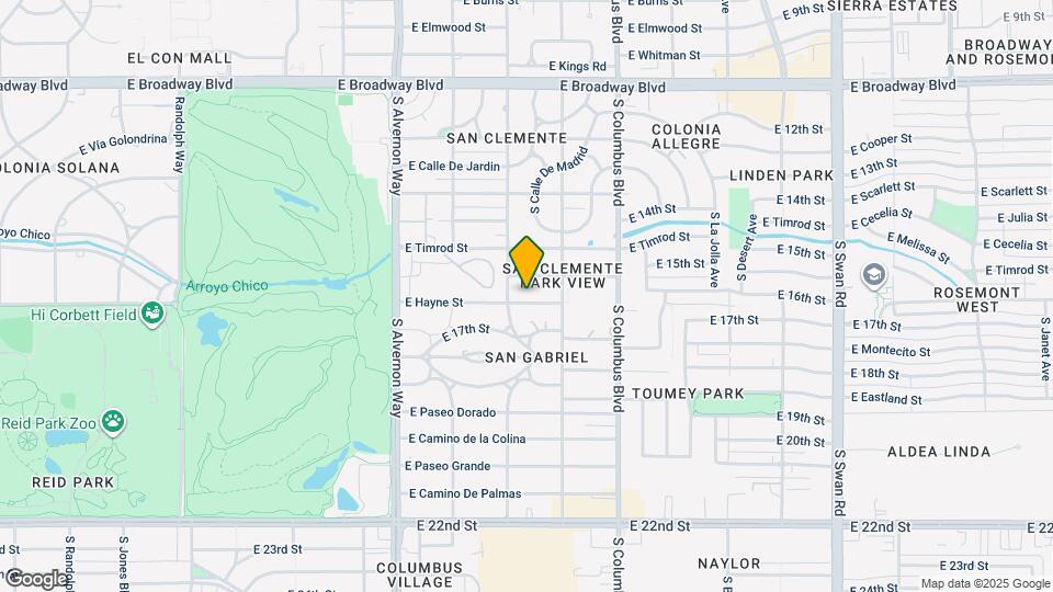 4119 E Hayne St Map and Location Details