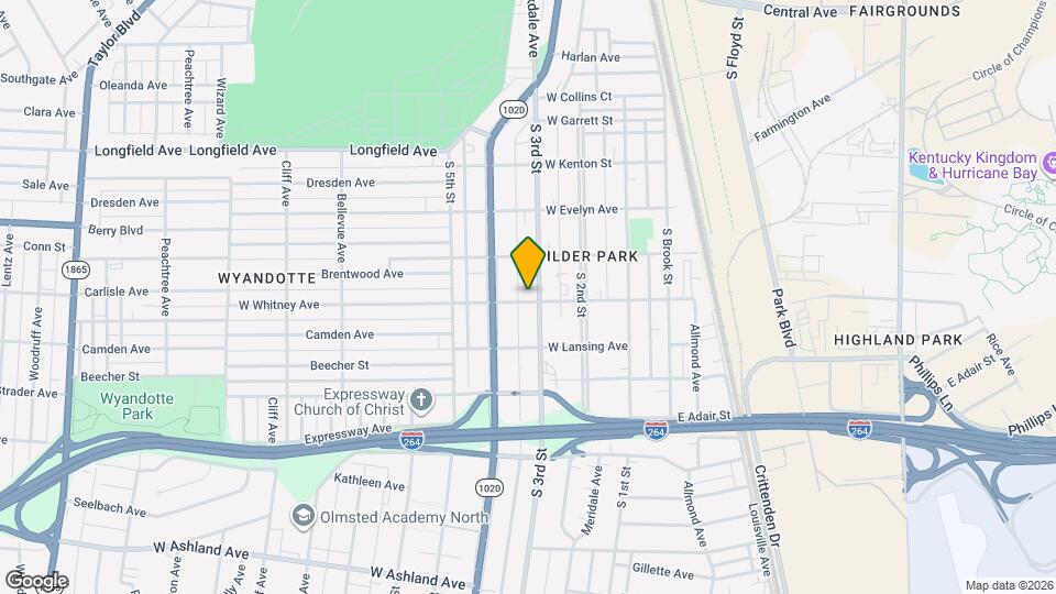 305 W Whitney Ave Map and Location Details