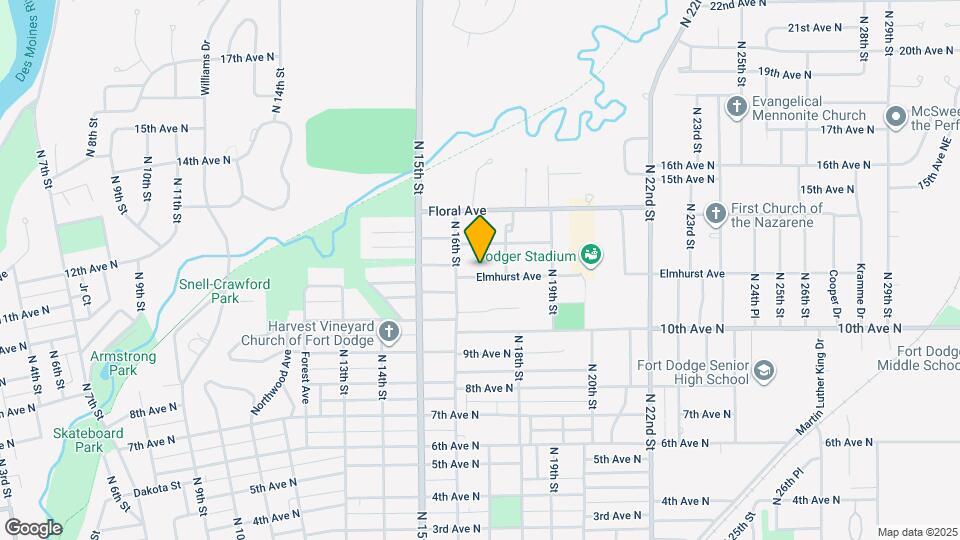 1624 elmhurst ave Map and Location Details