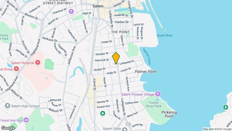 224 Lafayette St, Unit 1 Map and Location Details