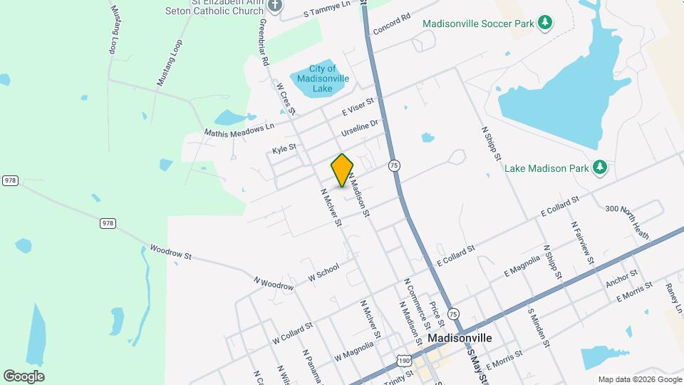 701 N Madison St Map and Location Details