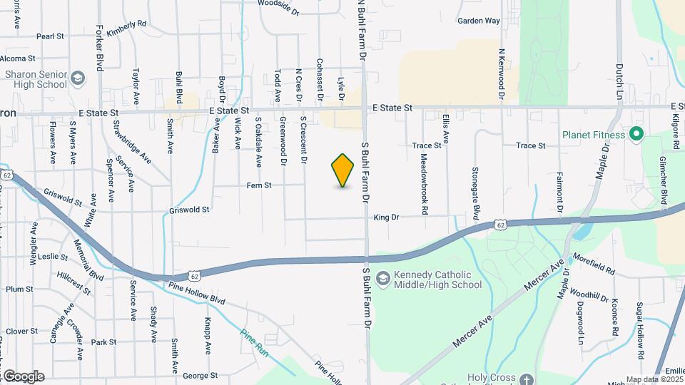 Whispering Oaks Map and Location Details