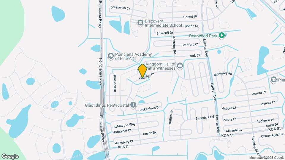 626 Elbridge Dr Map and Location Details