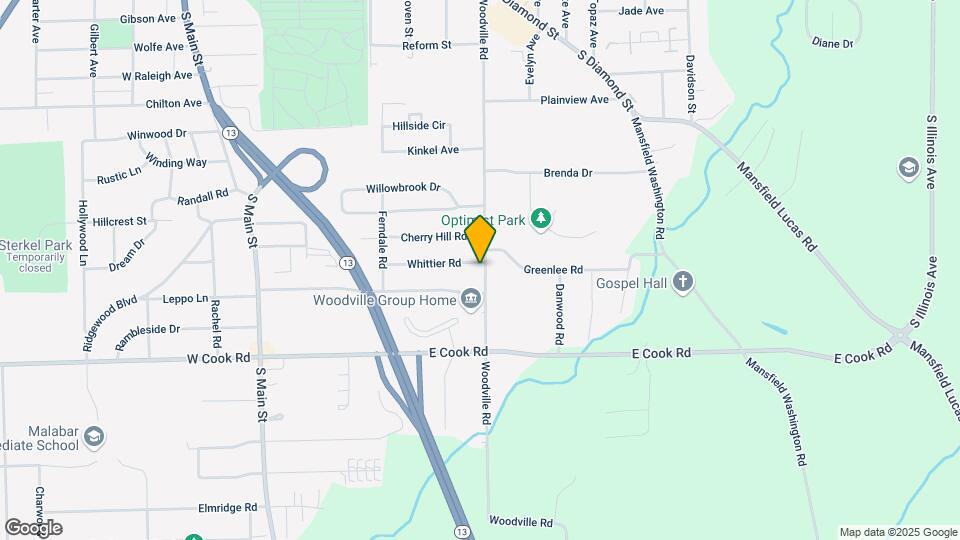 830 Woodville Rd Map and Location Details