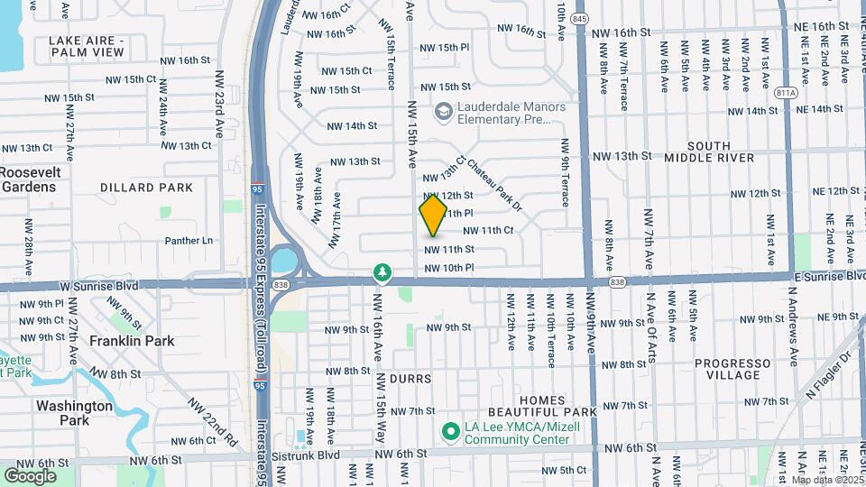 1413 NW 11th St Mapa y Detalles de la Ubicación
