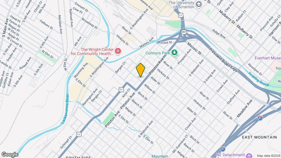 441 Willow St Mapa y Detalles de la Ubicación