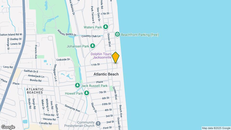 1058 Beach Ave Map and Location Details