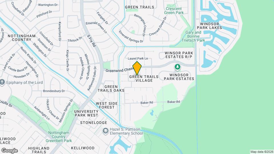 19623 Mills Meadow Ln Map and Location Details