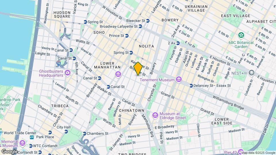 158 Mott St Mapa y Detalles de la Ubicación