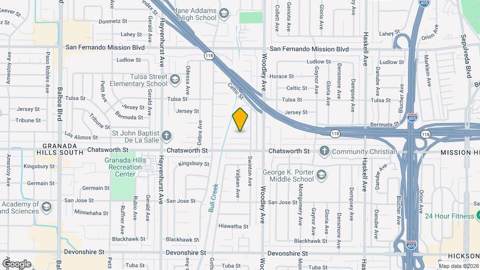 16257 Los Alimos St Mapa y Detalles de la Ubicación