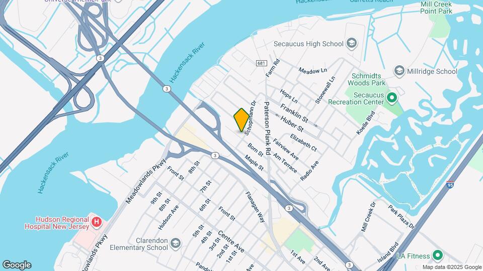 292 Born St Map and Location Details