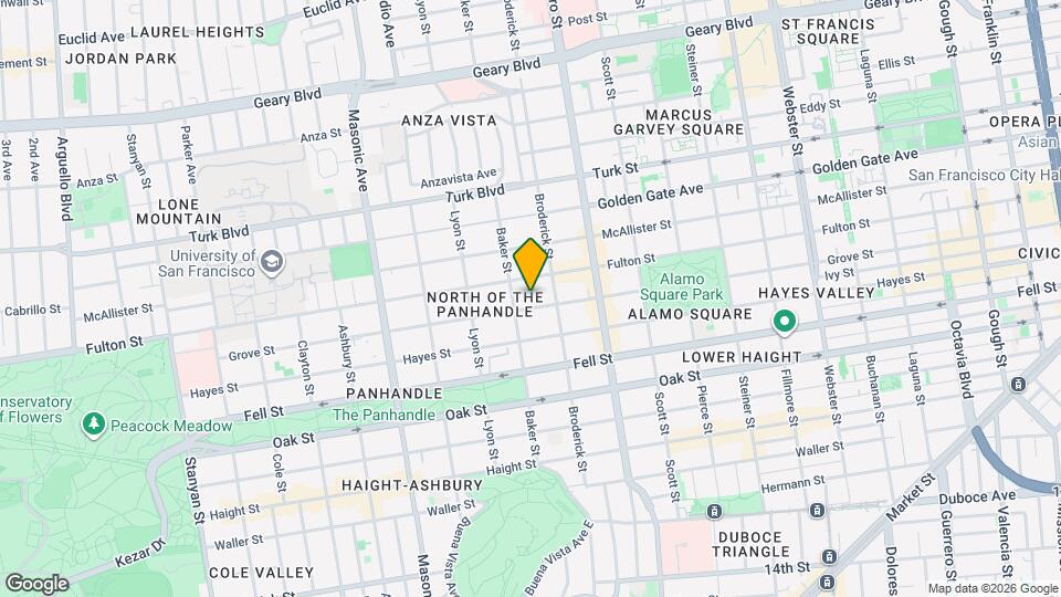 1464 Grove St Map and Location Details
