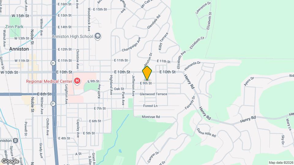 901 Kirkwood Ave Map and Location Details