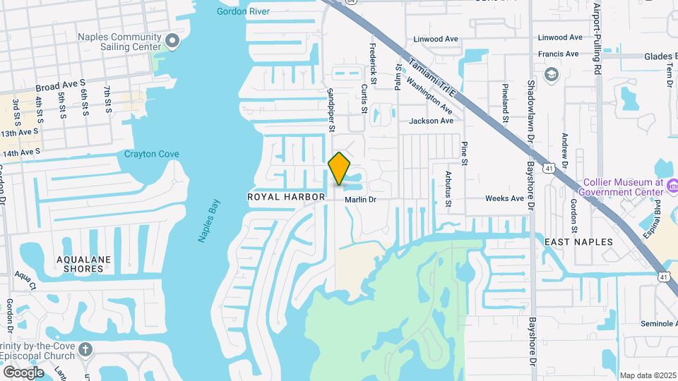 1747 Sandpiper St Mapa y Detalles de la Ubicación