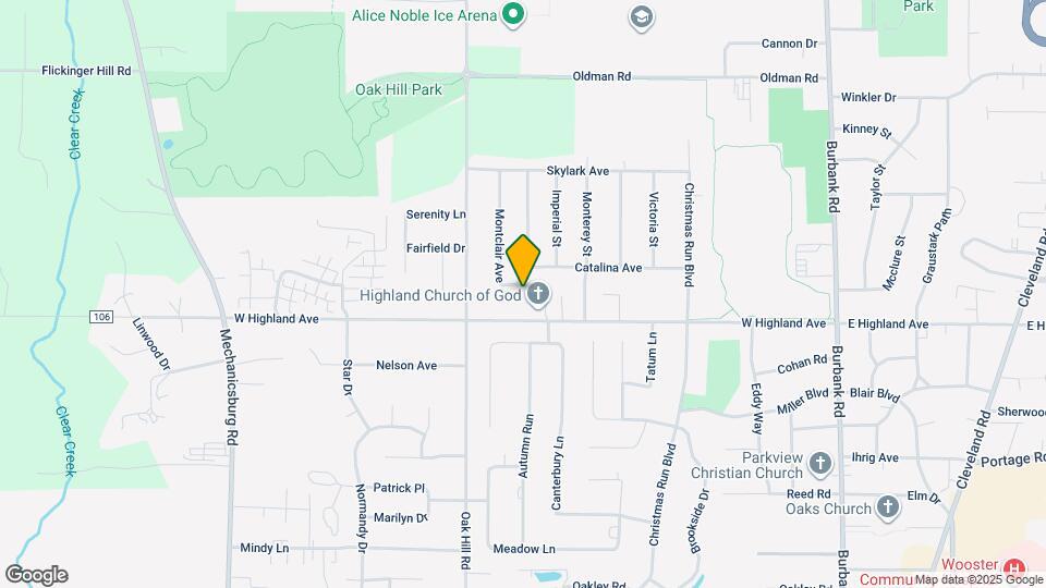 2430 Montclair Ave Map and Location Details