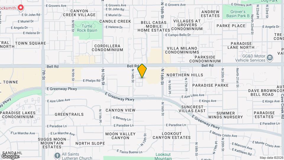 16825 N 14th St-Unit -79 Map and Location Details