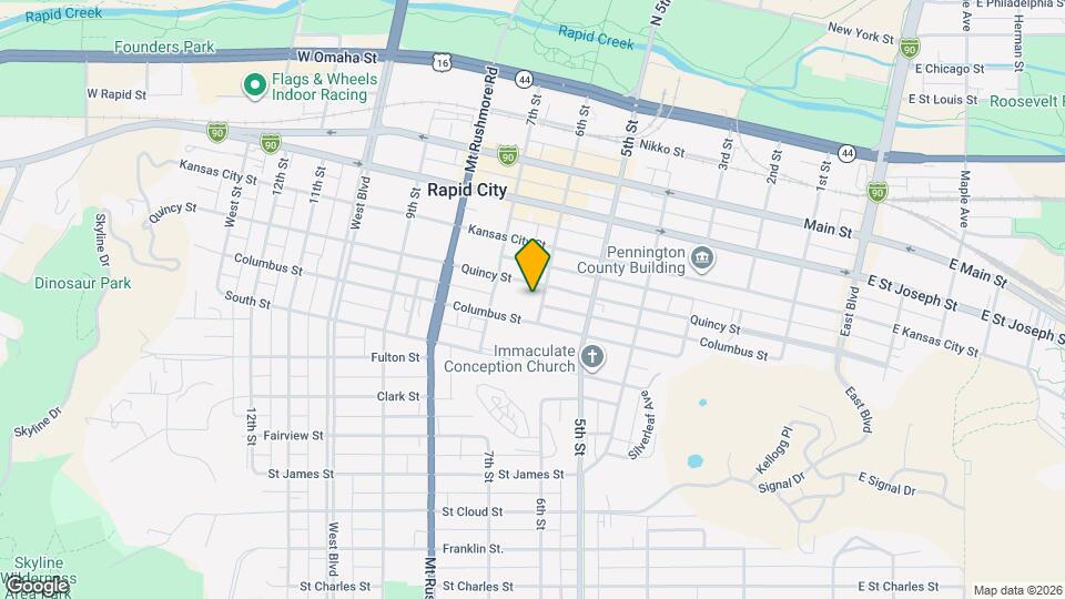 811 6th St Map and Location Details