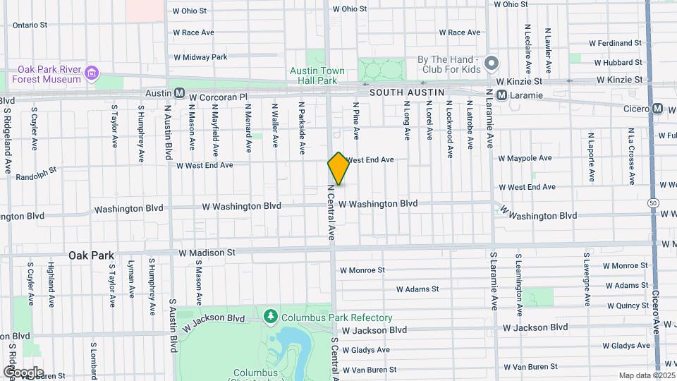 123 N Central Ave Mapa y Detalles de la Ubicación