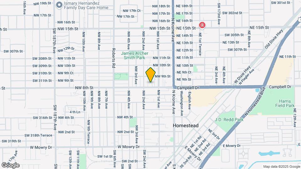 151 NW 8th St Map and Location Details