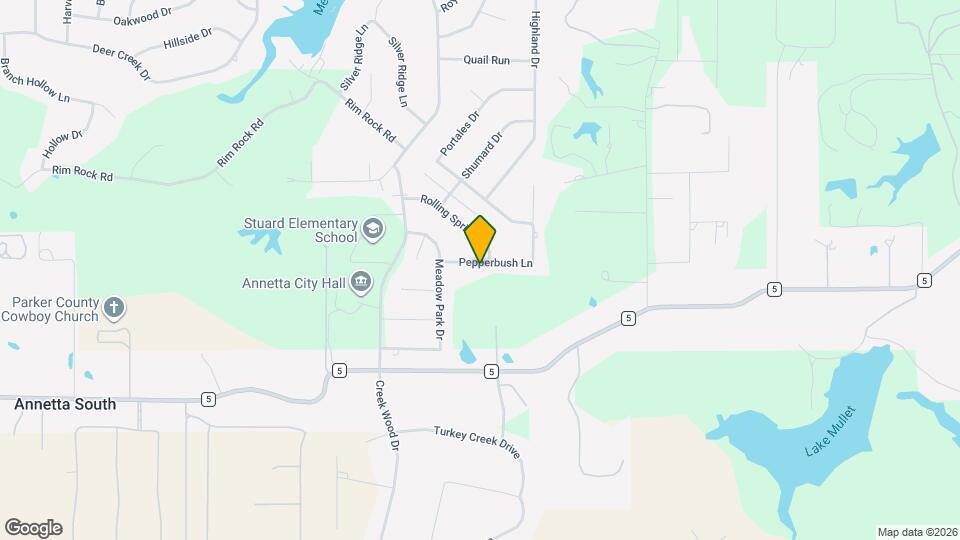 112 Pepperbush Ln Map and Location Details