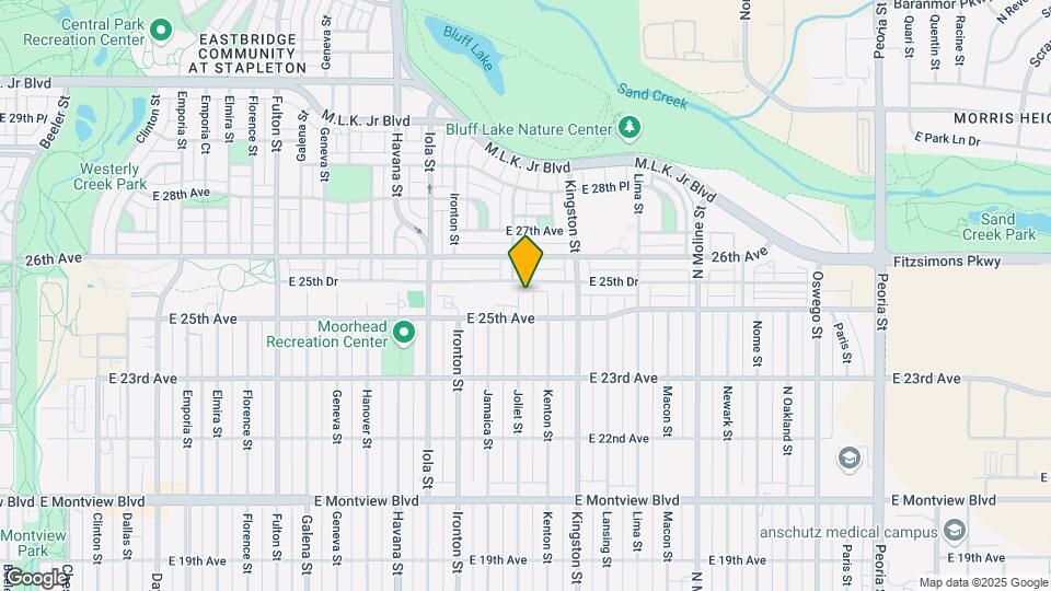 2544 Joliet St, Unit #C Map and Location Details