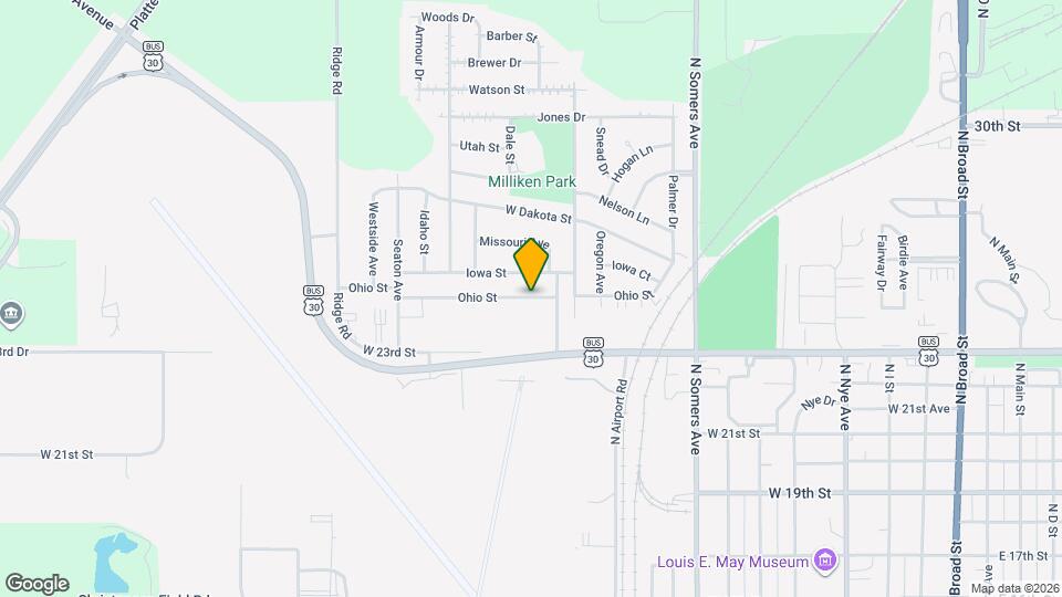 1325 Ohio St Map and Location Details