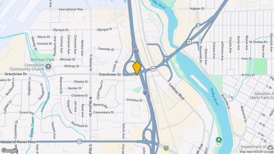 1430 Vega Cir Map and Location Details