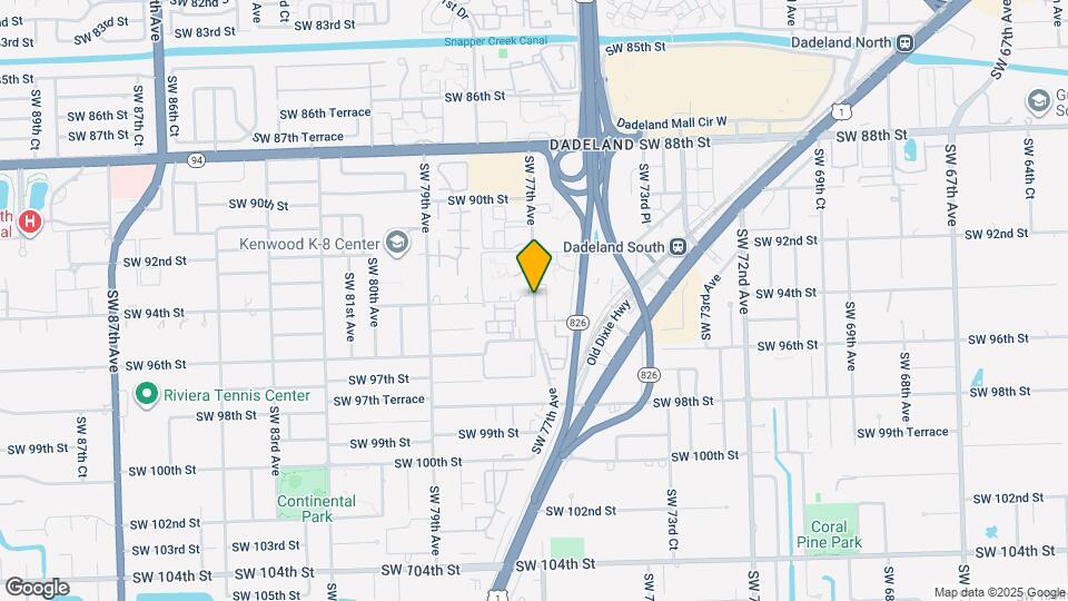 9450 SW 77th Ave Map and Location Details