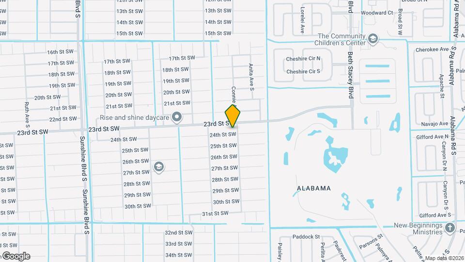 2602 24th St SW Map and Location Details