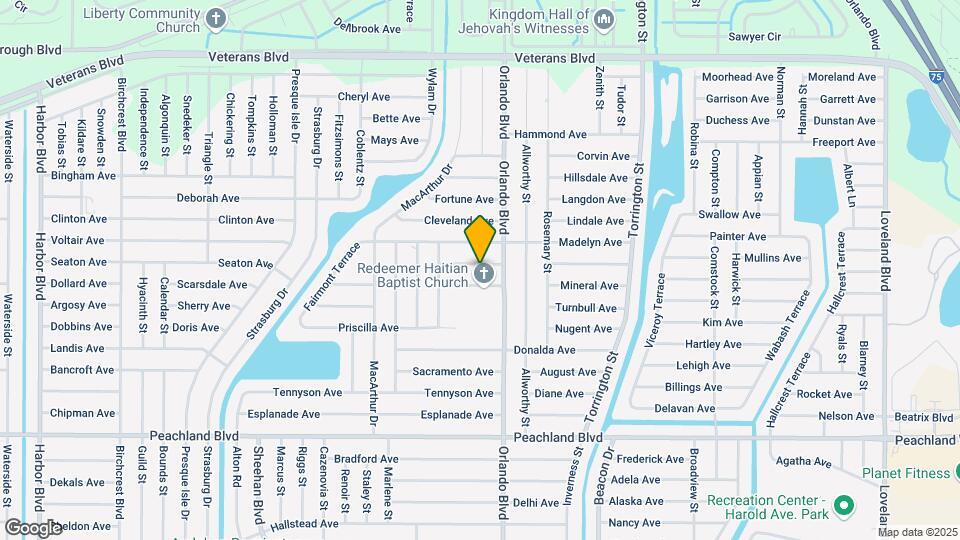 22505 Amigo Ave Map and Location Details