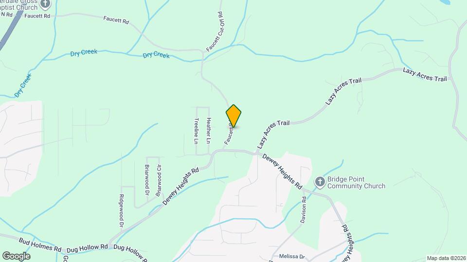 5454 Faucett Rd Map and Location Details