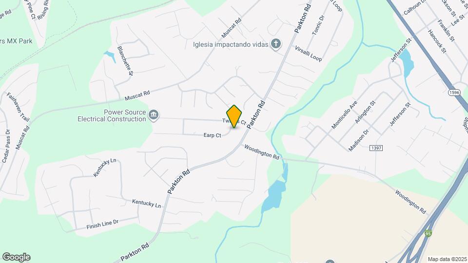 6105 Earp Ct Map and Location Details