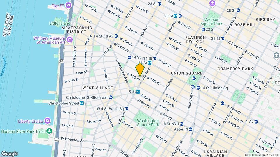 105 W 11th St Map and Location Details