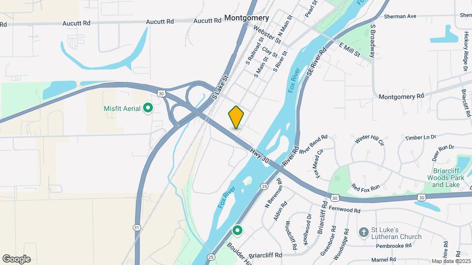 714 S River St Map and Location Details