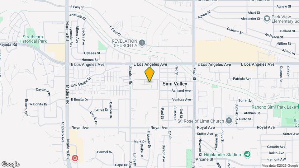 1754 Sinaloa Rd Map and Location Details