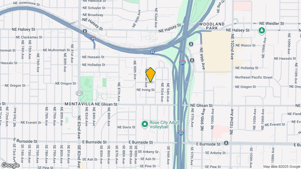 9124 NE Oregon St Map and Location Details