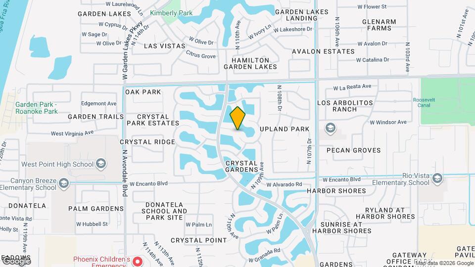 11026 W Wilshire Dr Mapa y Detalles de la Ubicación