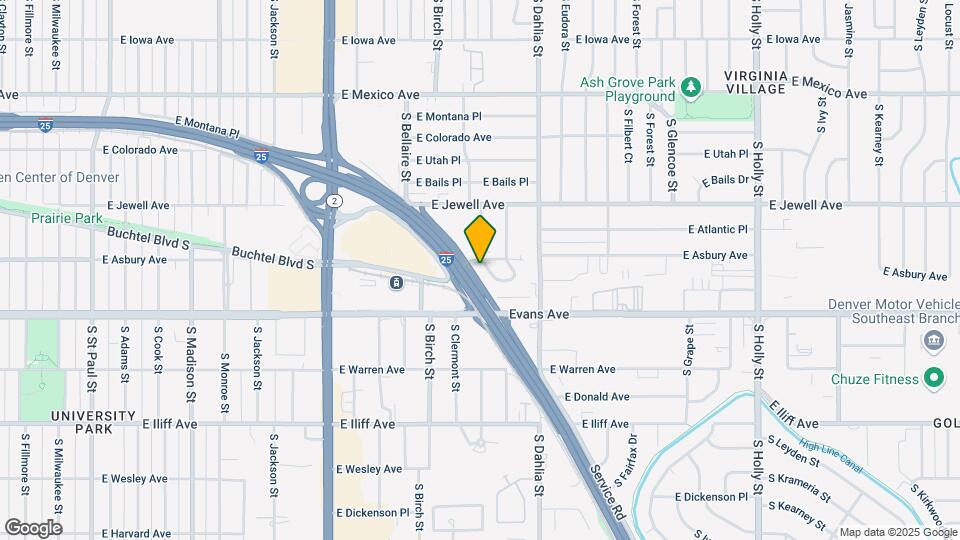 4600 E Asbury Cir-Unit -#510 Map and Location Details