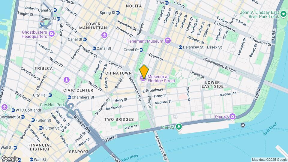 20 Eldridge St Map and Location Details