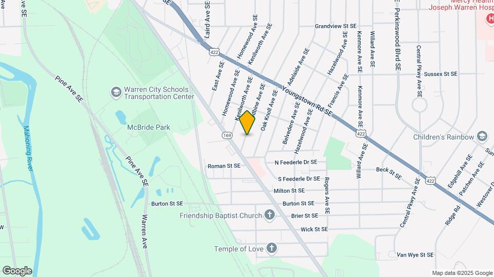 1627 Woodbine Ave SE Map and Location Details