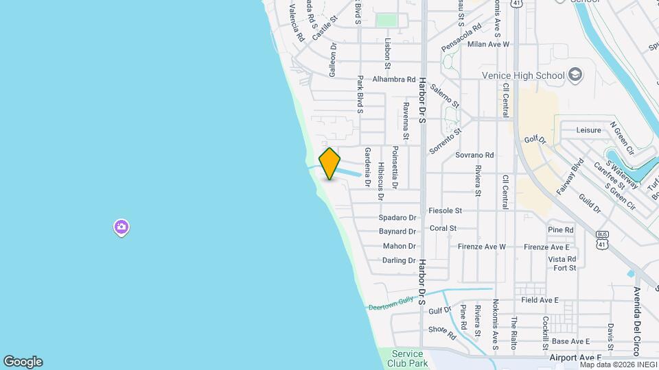 700 Golden Beach Blvd, Unit 131 Map and Location Details