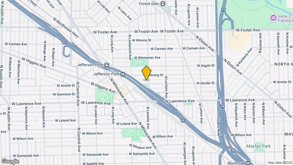 5202 W Ainslie St Map and Location Details