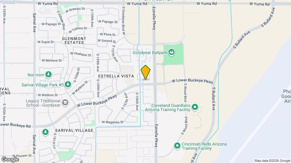 15539 W Shiloh Ave, Unit 1406 Mapa y Detalles de la Ubicación