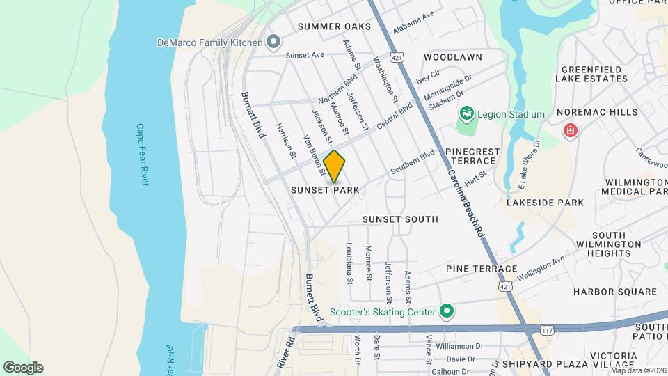 2141 Van Buren St Map and Location Details