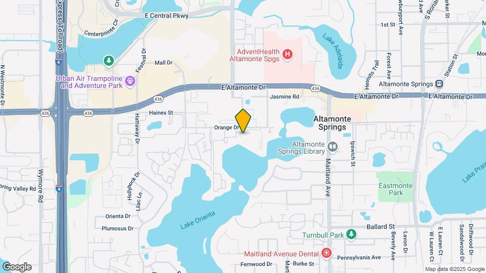 556 Orange Dr-Unit -1 Map and Location Details