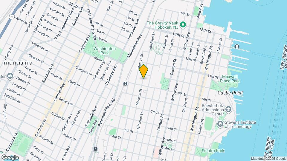 915 Madison St Map and Location Details