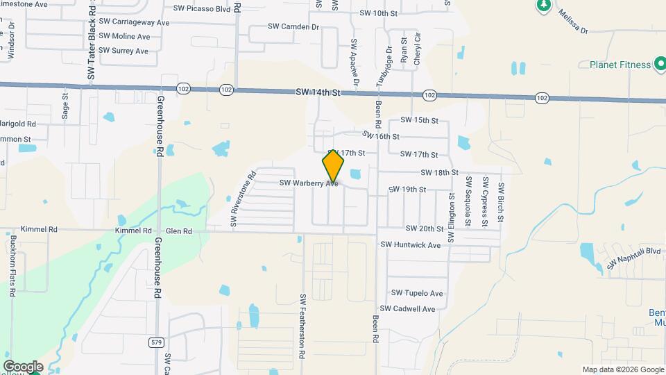 1801 SW Candlewood St Map and Location Details