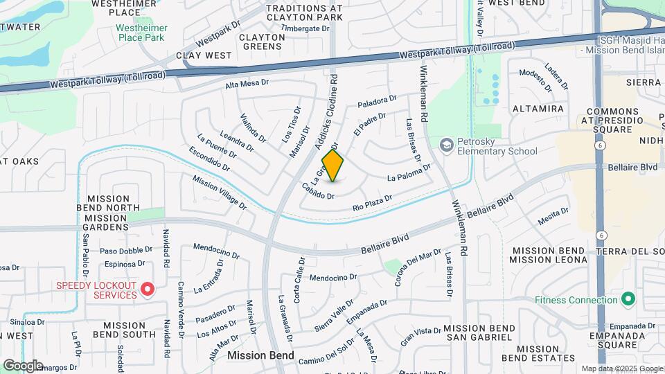 15503 Monte Vista Dr Mapa y Detalles de la Ubicación