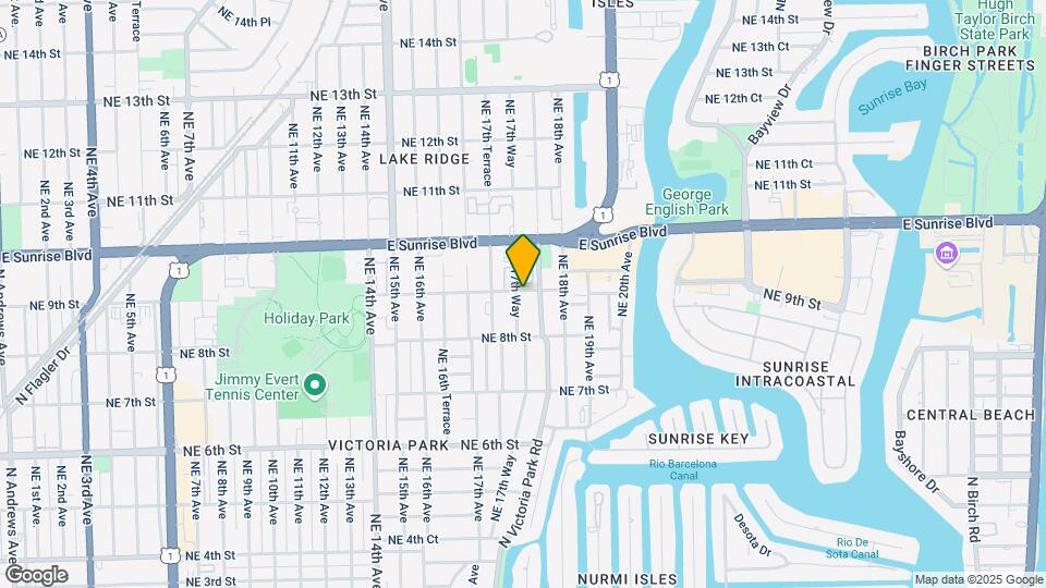 845 NE 8th St Map and Location Details